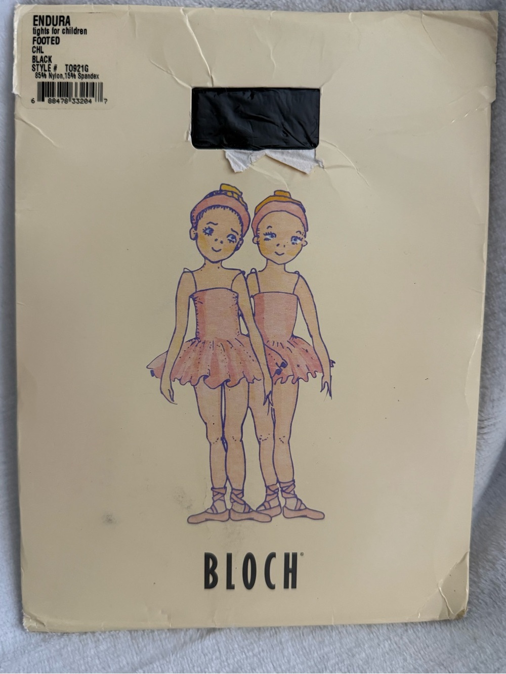 Bloch Kids Footed Ballet Tights - Black T0921G